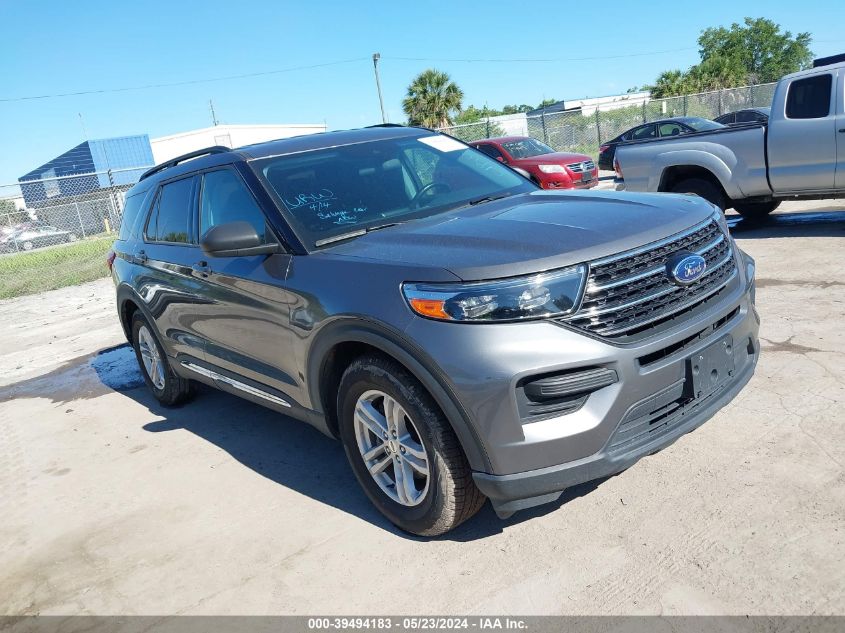 2021 Ford Explorer Xlt VIN: 1FMSK7DH5MGA56293 Lot: 39494183