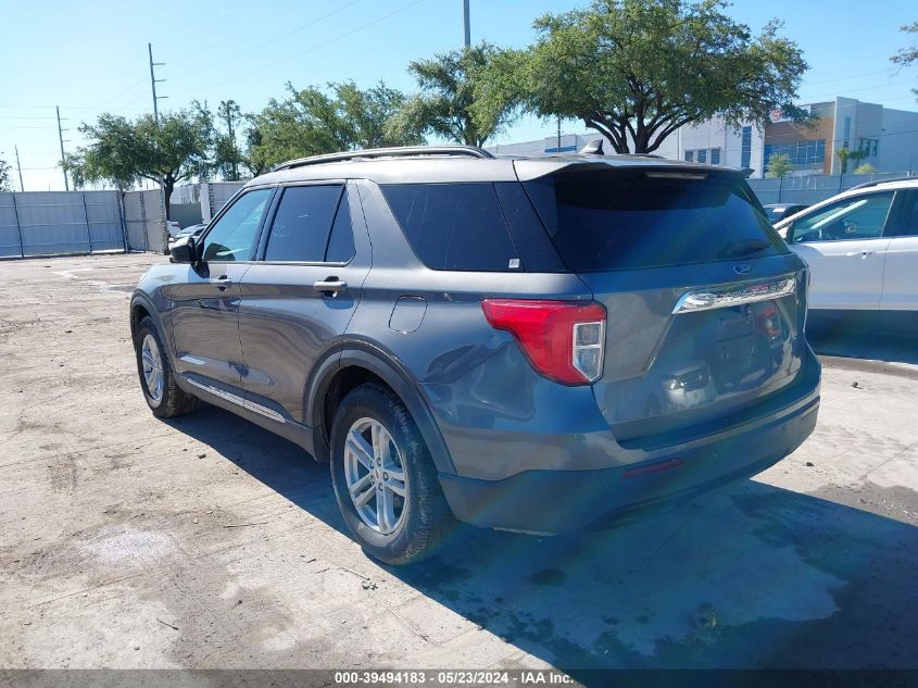 2021 Ford Explorer Xlt VIN: 1FMSK7DH5MGA56293 Lot: 39494183