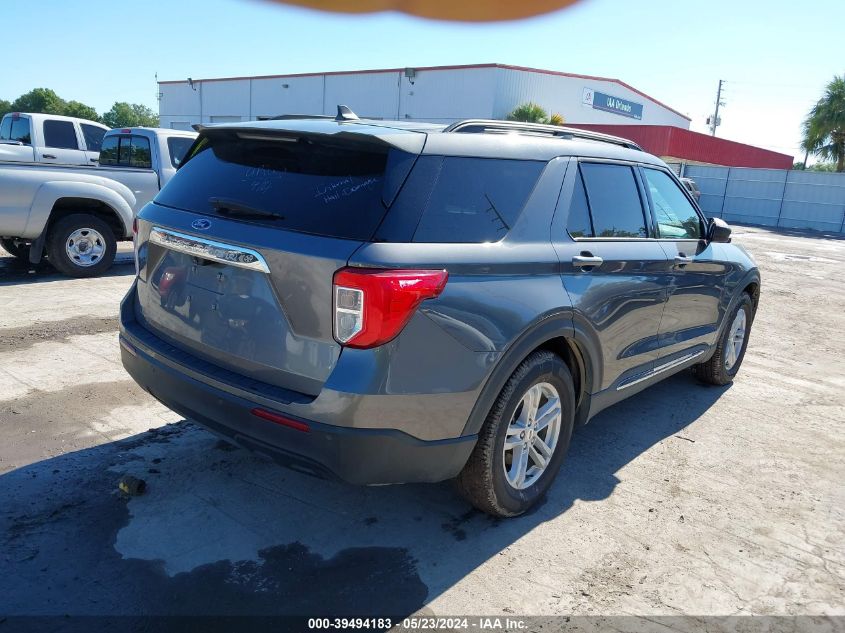 2021 Ford Explorer Xlt VIN: 1FMSK7DH5MGA56293 Lot: 39494183