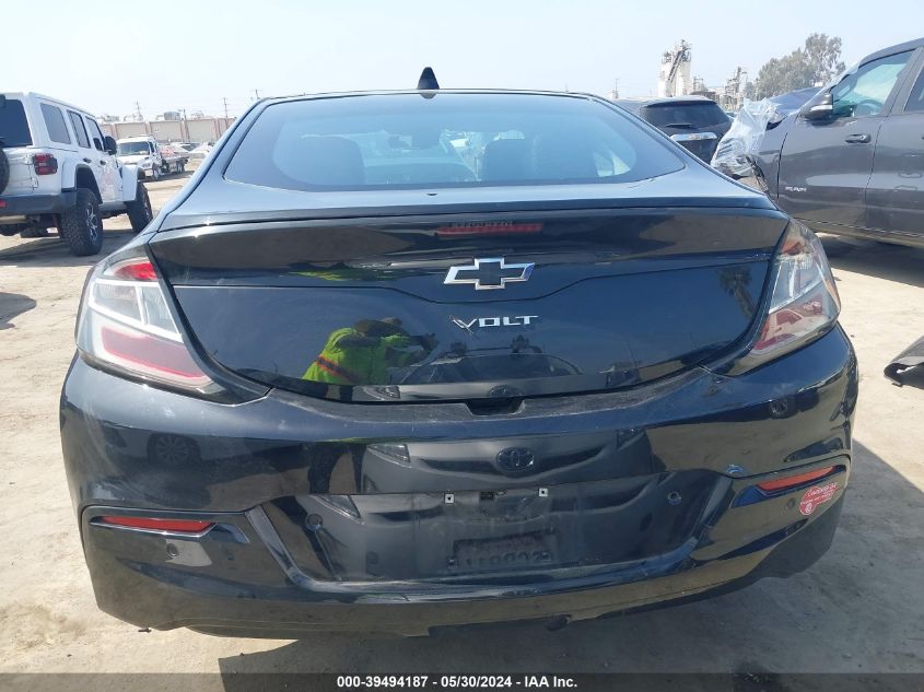 2018 Chevrolet Volt Premier VIN: 1G1RD6S59JU149047 Lot: 39494187