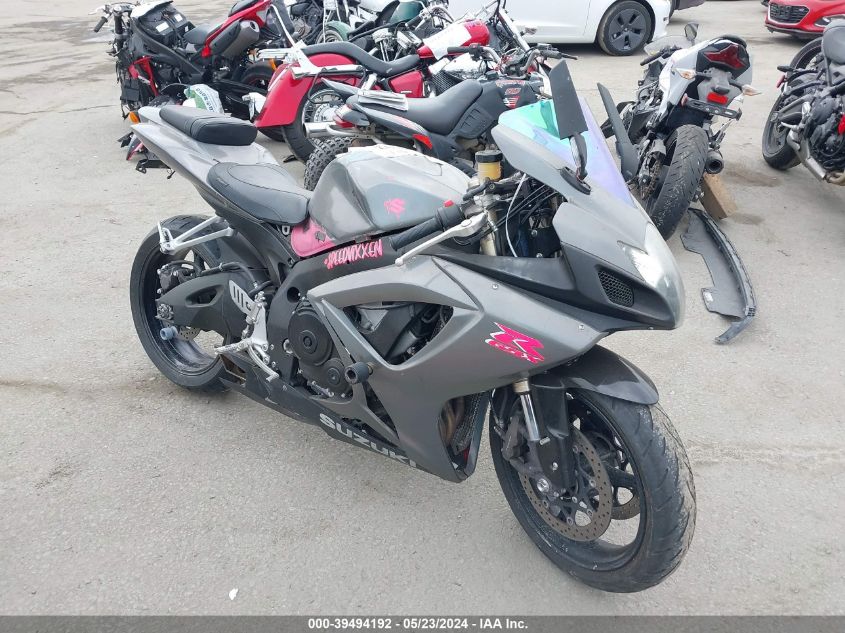 2007 Suzuki Gsx-R600 VIN: JS1GN7DA772122794 Lot: 39494192