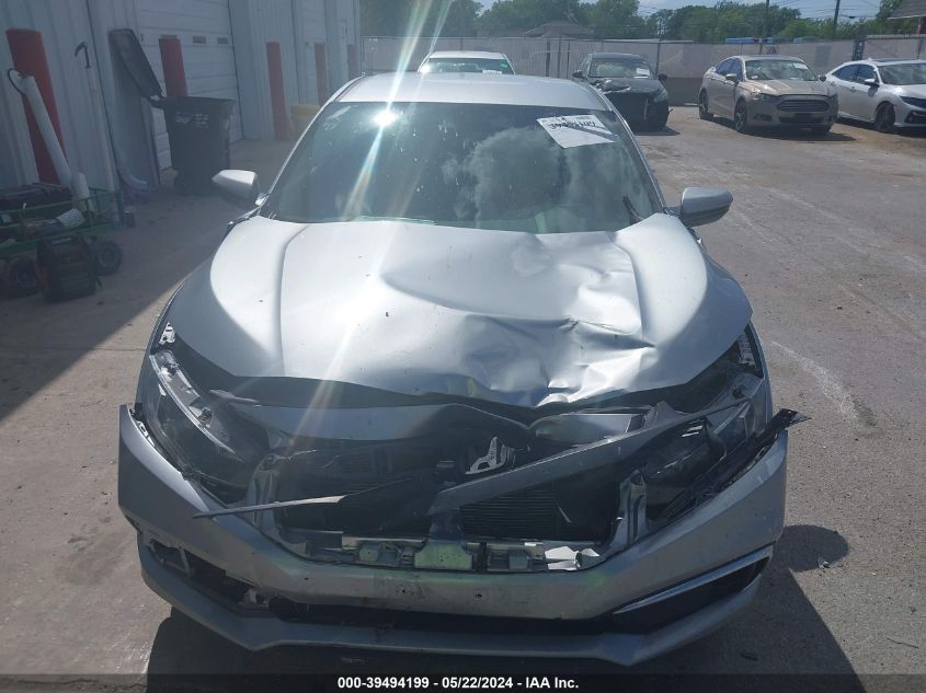2020 Honda Civic Lx VIN: 19XFC2F61LE030189 Lot: 39494199