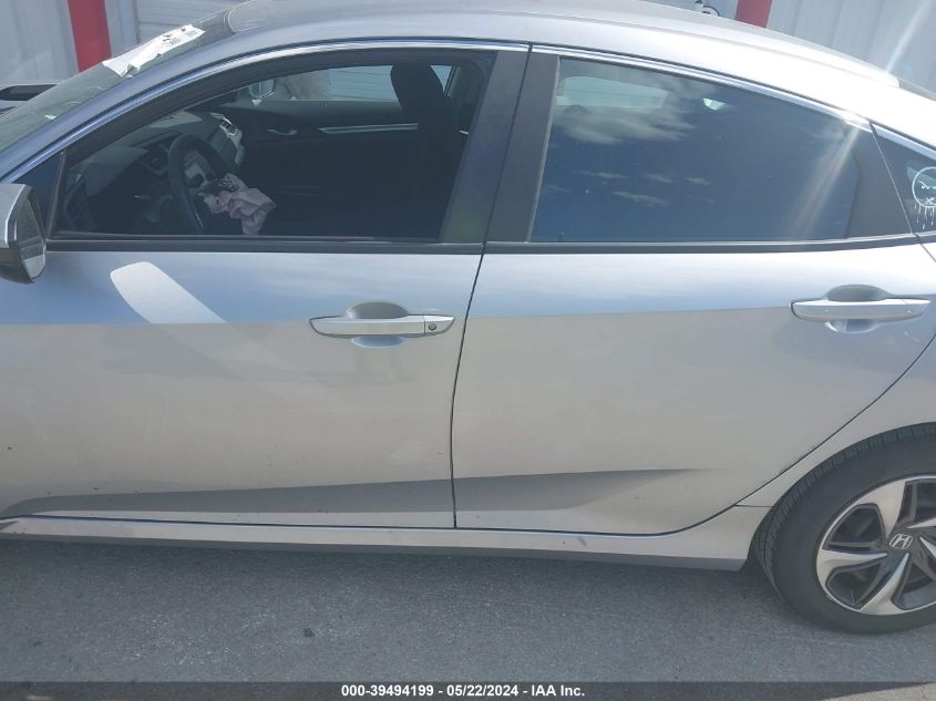 2020 Honda Civic Lx VIN: 19XFC2F61LE030189 Lot: 39494199