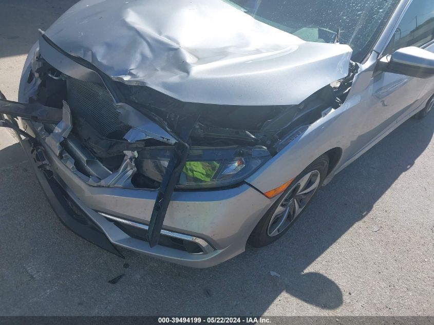 2020 Honda Civic Lx VIN: 19XFC2F61LE030189 Lot: 39494199