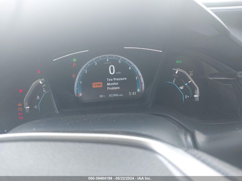 2020 Honda Civic Lx VIN: 19XFC2F61LE030189 Lot: 39494199