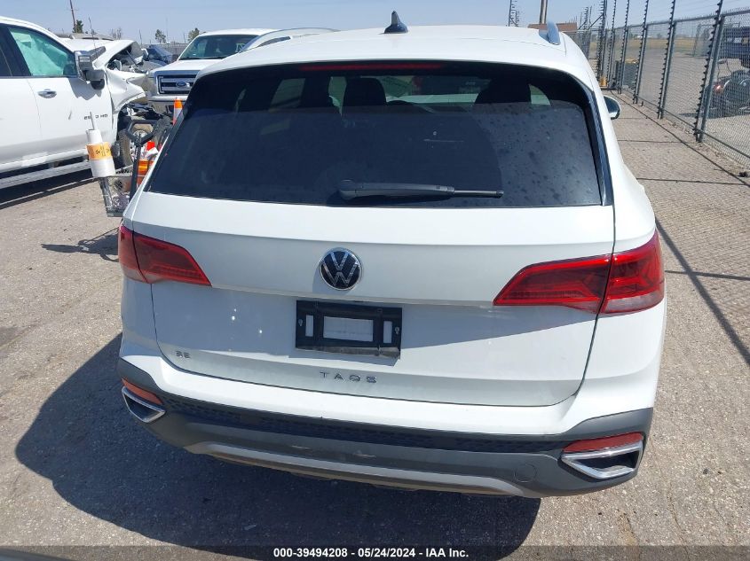 2024 Volkswagen Taos 1.5T Se VIN: 3VVSX7B25RM007873 Lot: 39494208