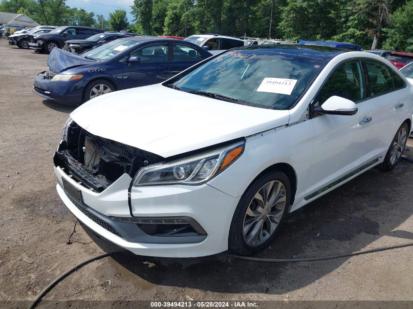 5NPE34AB7FH169724 2015 HYUNDAI SONATA - Image 2