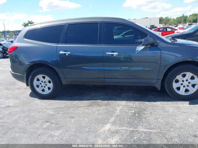 2012 Chevrolet Traverse Ls VIN: 1GNKRFED0CJ32345 Lot: 39494216