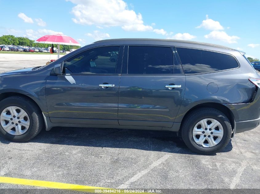 2012 Chevrolet Traverse Ls VIN: 1GNKRFED0CJ32345 Lot: 39494216