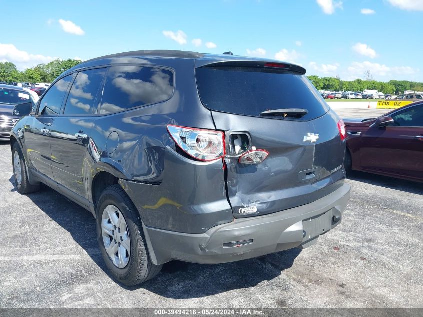 2012 Chevrolet Traverse Ls VIN: 1GNKRFED0CJ32345 Lot: 39494216