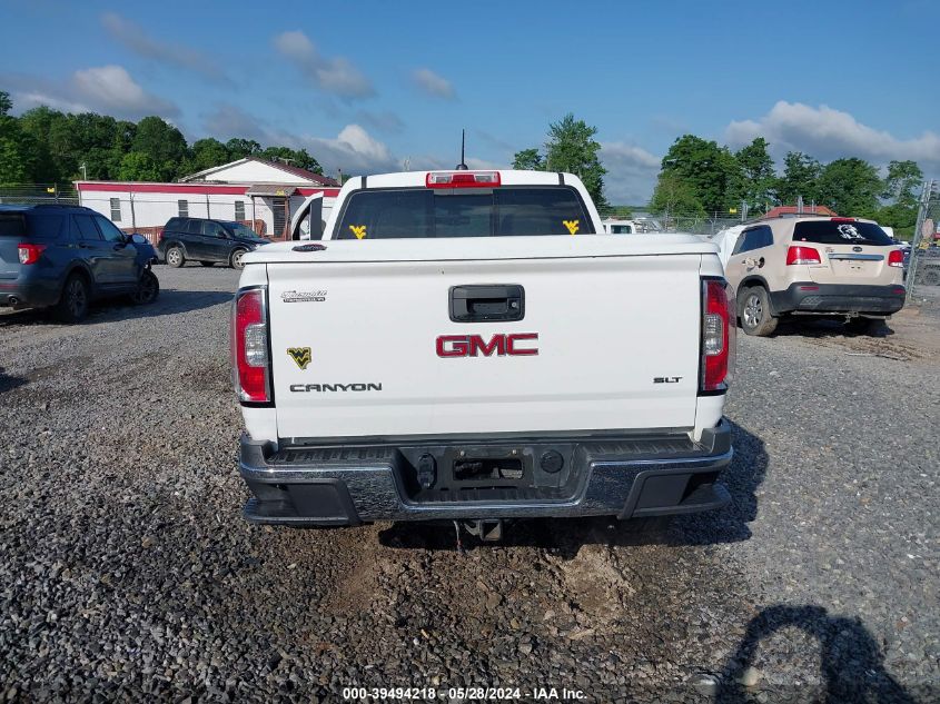 2016 GMC Canyon Slt VIN: 1GTG6DE3XG1299203 Lot: 39494218