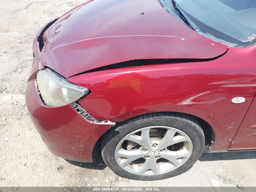 2009 Mazda Mazda3 I VIN: JM1BK32F491190866 Lot: 39494229