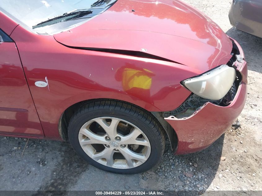 2009 Mazda Mazda3 I VIN: JM1BK32F491190866 Lot: 39494229