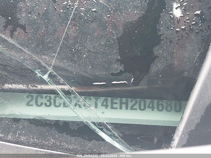 2014 Dodge Charger Road/Track VIN: 2C3CDXCT4EH204680 Lot: 39494232