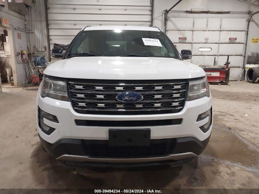 2017 Ford Explorer Xlt VIN: 1FM5K8D86HGD08027 Lot: 39494234