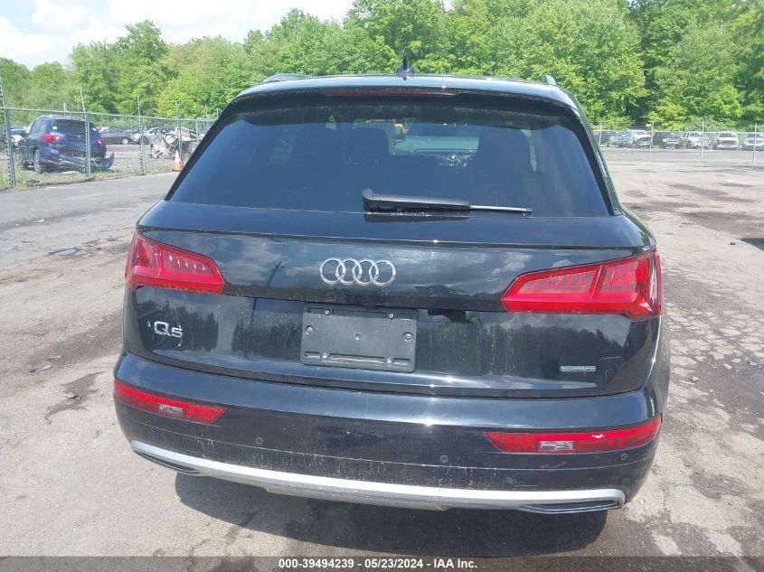 2020 Audi Q5 Premium 45 Tfsi Quattro S Tronic VIN: WA1ANAFY5L2067589 Lot: 39494239