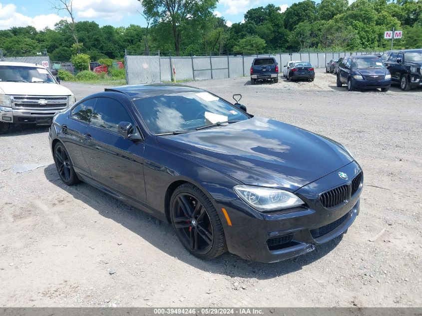 2012 BMW 650I VIN: WBALX3C56CDV77708 Lot: 39494246