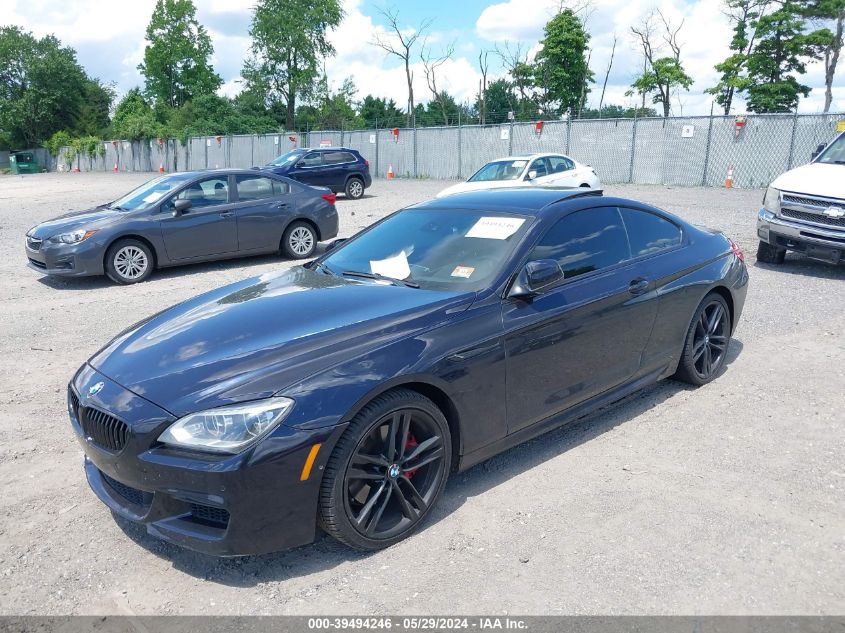 2012 BMW 650I VIN: WBALX3C56CDV77708 Lot: 39494246