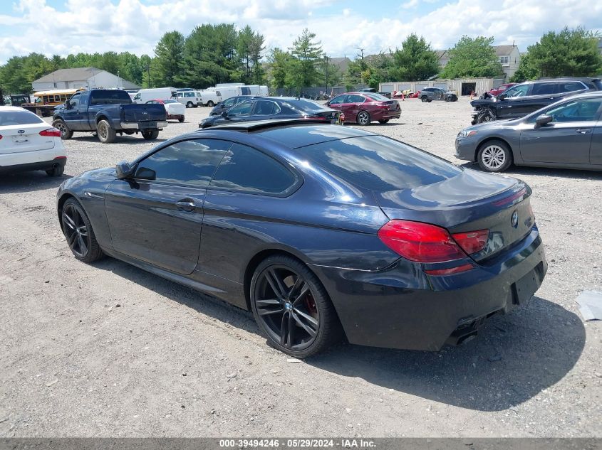 2012 BMW 650I VIN: WBALX3C56CDV77708 Lot: 39494246