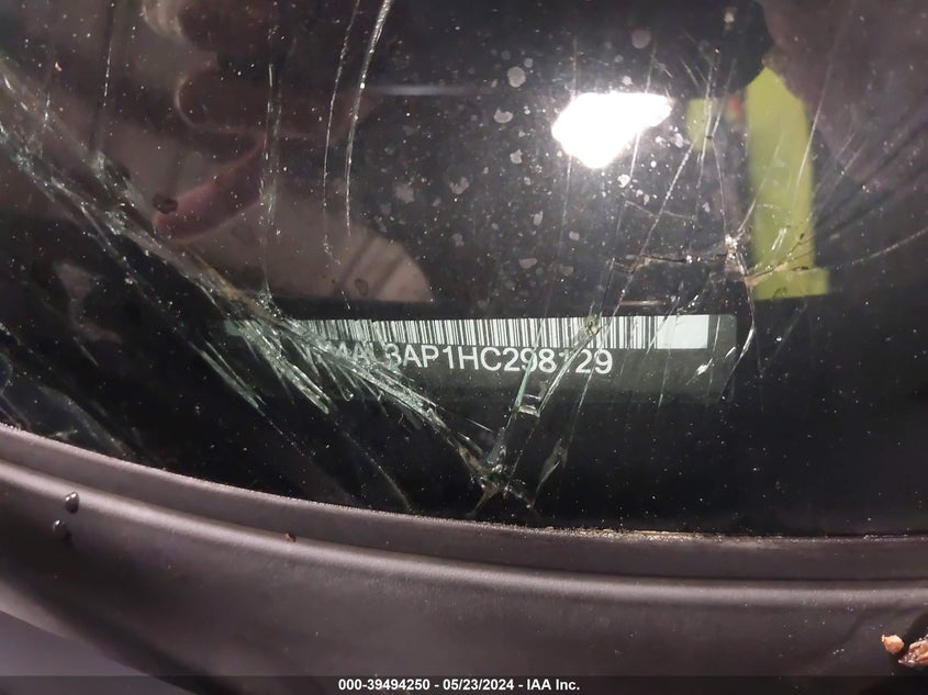 2017 Nissan Altima 2.5 S VIN: 1N4AL3AP1HC298129 Lot: 39494250