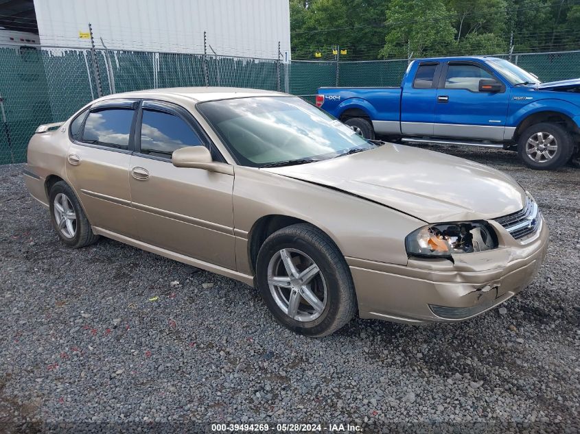 2004 Chevrolet Impala Ls VIN: 2G1WH52K549414748 Lot: 39494269