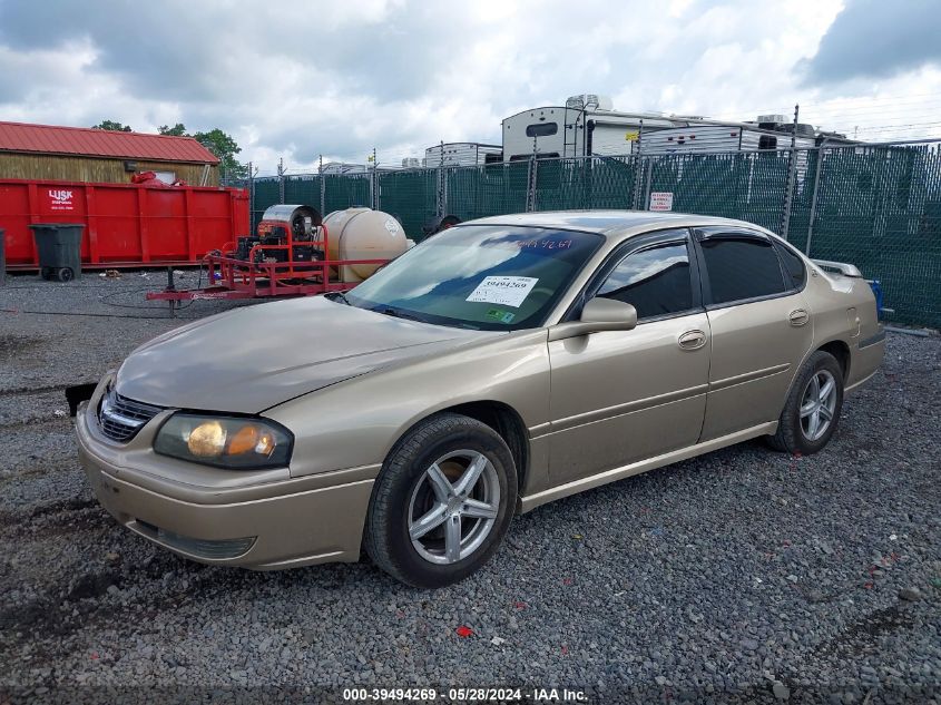 2004 Chevrolet Impala Ls VIN: 2G1WH52K549414748 Lot: 39494269