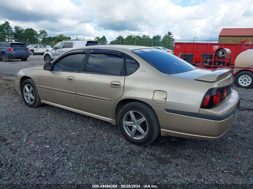 2004 Chevrolet Impala Ls VIN: 2G1WH52K549414748 Lot: 39494269