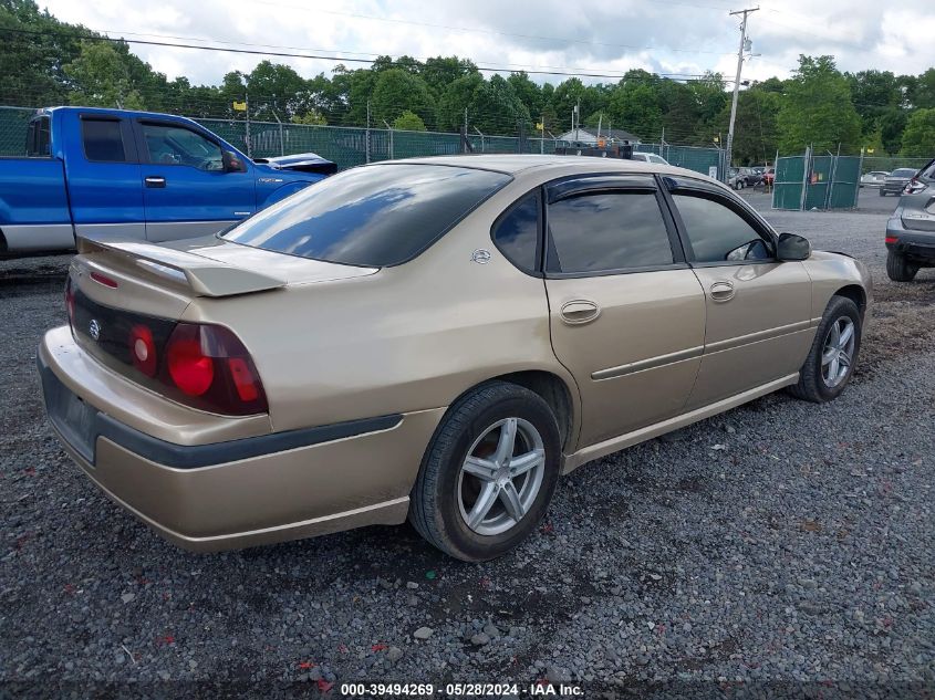 2004 Chevrolet Impala Ls VIN: 2G1WH52K549414748 Lot: 39494269