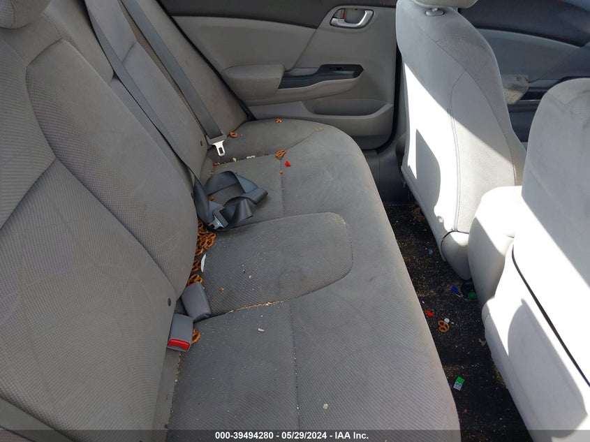 2012 Honda Civic Lx VIN: 19XFB2F57CE059299 Lot: 39494280