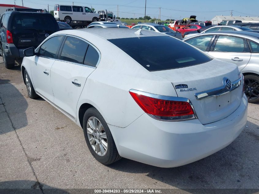 2010 Buick Lacrosse Cx VIN: 1G4GB5GG0AF210245 Lot: 39494283