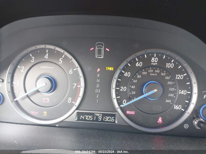 2012 Honda Crosstour Ex-L VIN: 5J6TF1H58CL007325 Lot: 39494286