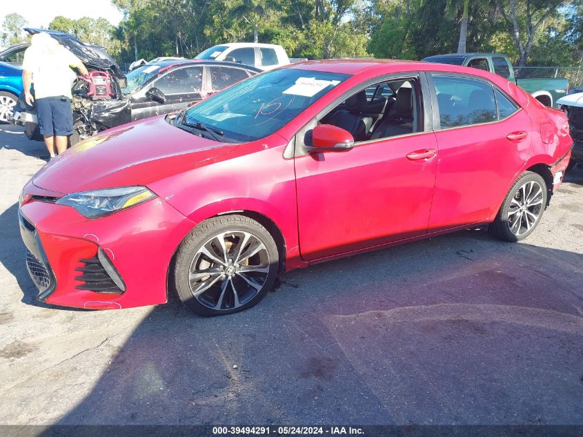 2017 Toyota Corolla Se VIN: 2T1BURHE7HC864823 Lot: 39494291