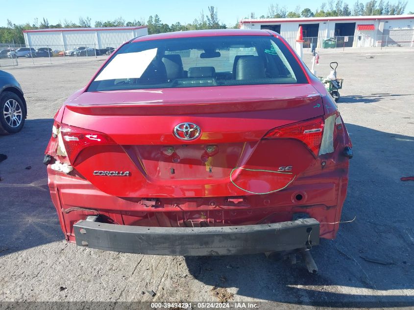 2017 Toyota Corolla Se VIN: 2T1BURHE7HC864823 Lot: 39494291