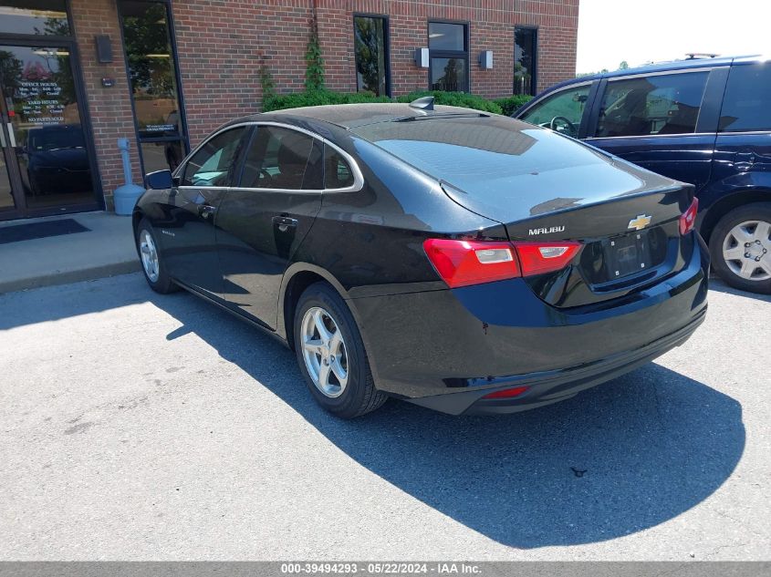 2018 Chevrolet Malibu 1Fl VIN: 1G1ZC5ST4JF161977 Lot: 39494293