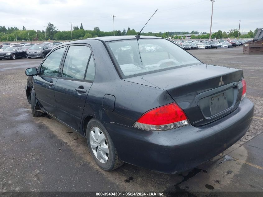 2004 Mitsubishi Lancer Es VIN: JA3AJ26E34U024712 Lot: 39494301