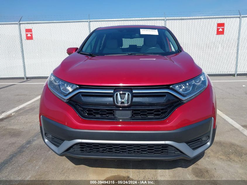 2021 Honda Cr-V Awd Ex-L VIN: 5J6RW2H8XML002316 Lot: 39494315