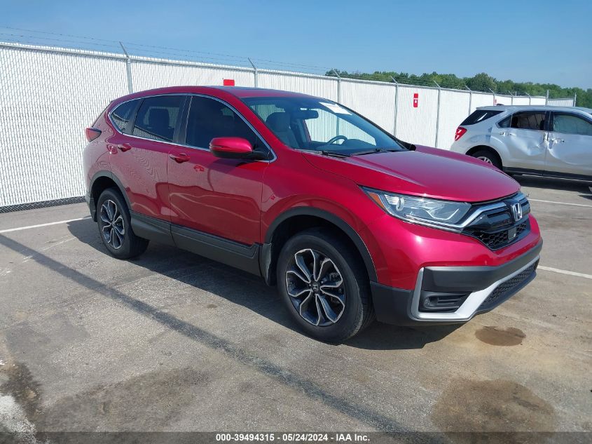 2021 Honda Cr-V Awd Ex-L VIN: 5J6RW2H8XML002316 Lot: 39494315