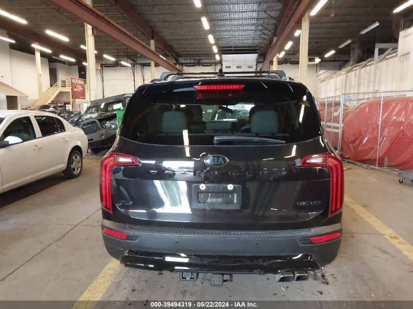 2021 Kia Telluride Ex VIN: 5XYP3DHC0MG177918 Lot: 39494319