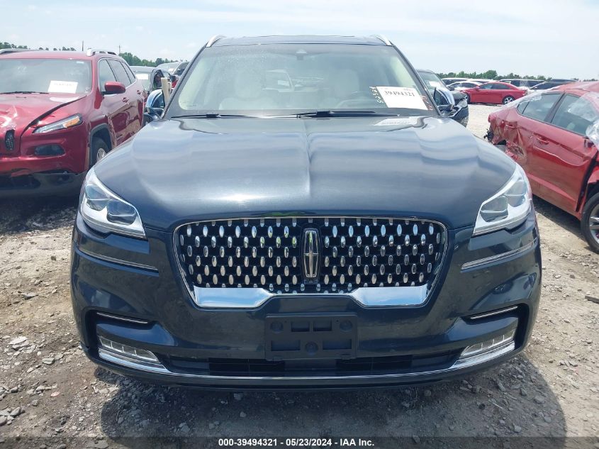 2020 Lincoln Aviator Black Label VIN: 5LM5J9XC1LGL24540 Lot: 39494321