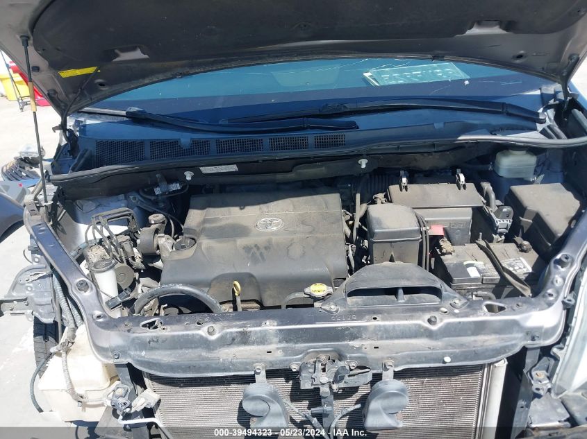 2015 Toyota Sienna Le 8 Passenger VIN: 5TDKK3DC9FS637483 Lot: 39494323