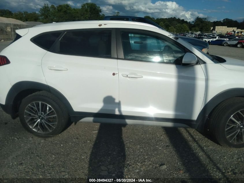 2019 Hyundai Tucson Sel VIN: KM8J33AL5KU055301 Lot: 39494327