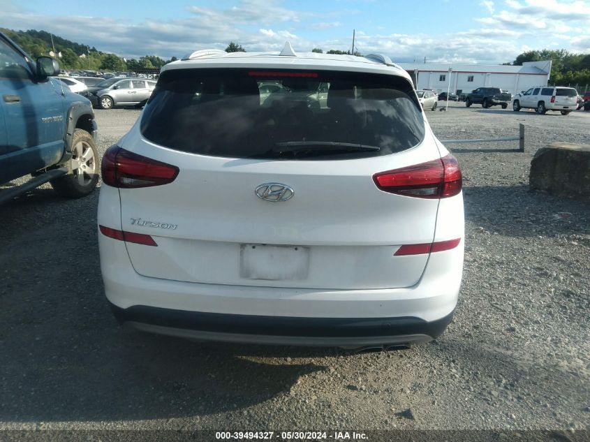 2019 Hyundai Tucson Sel VIN: KM8J33AL5KU055301 Lot: 39494327