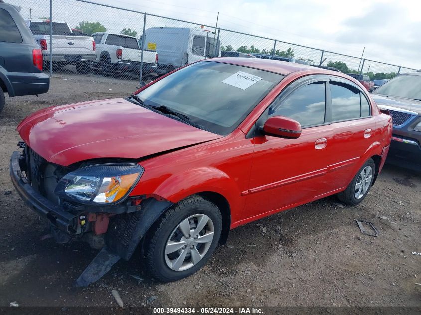 2011 Kia Rio Lx VIN: KNADH4A37B6868911 Lot: 39494334