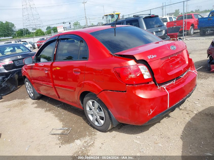 2011 Kia Rio Lx VIN: KNADH4A37B6868911 Lot: 39494334