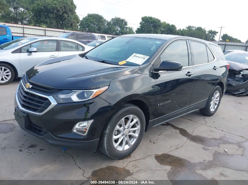 2020 CHEVROLET EQUINOX FWD LT 1.5L TURBO - 3GNAXKEV8LL344335