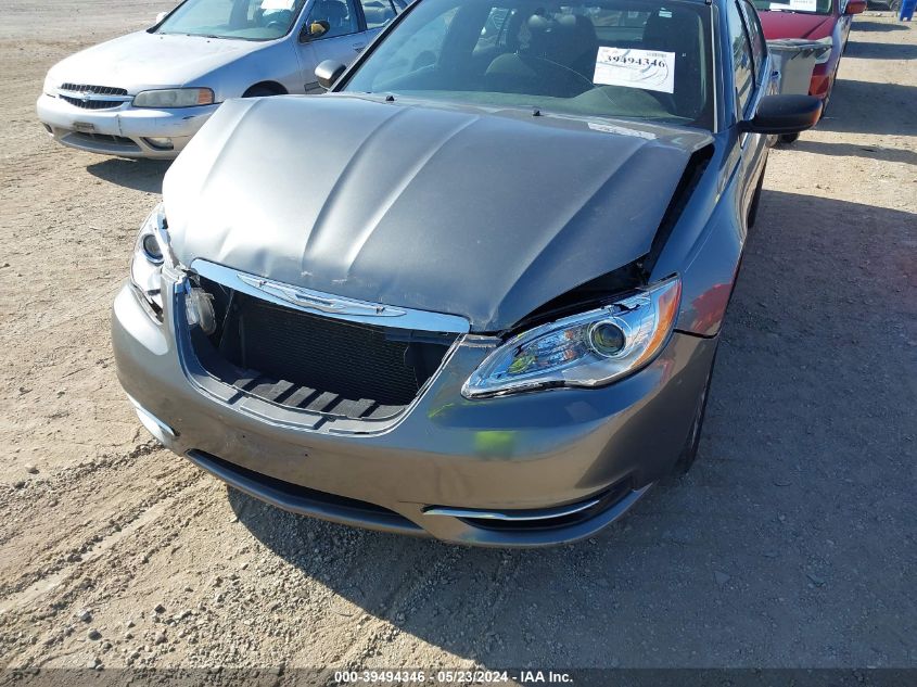 2012 Chrysler 200 Lx VIN: 1C3CCBAB8CN149316 Lot: 39494346