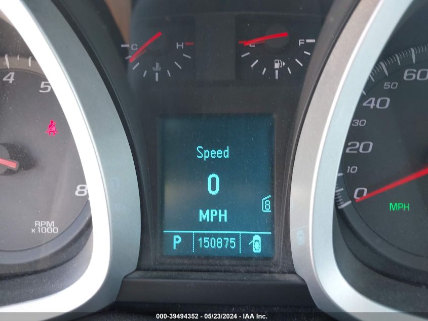 2011 Chevrolet Equinox 2Lt VIN: 2GNALPEC9B1217939 Lot: 39494352