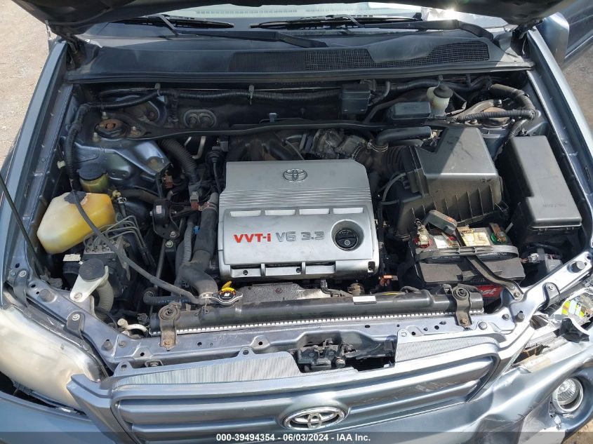 2006 Toyota Highlander V6 VIN: JTEEP21A060149131 Lot: 39494354