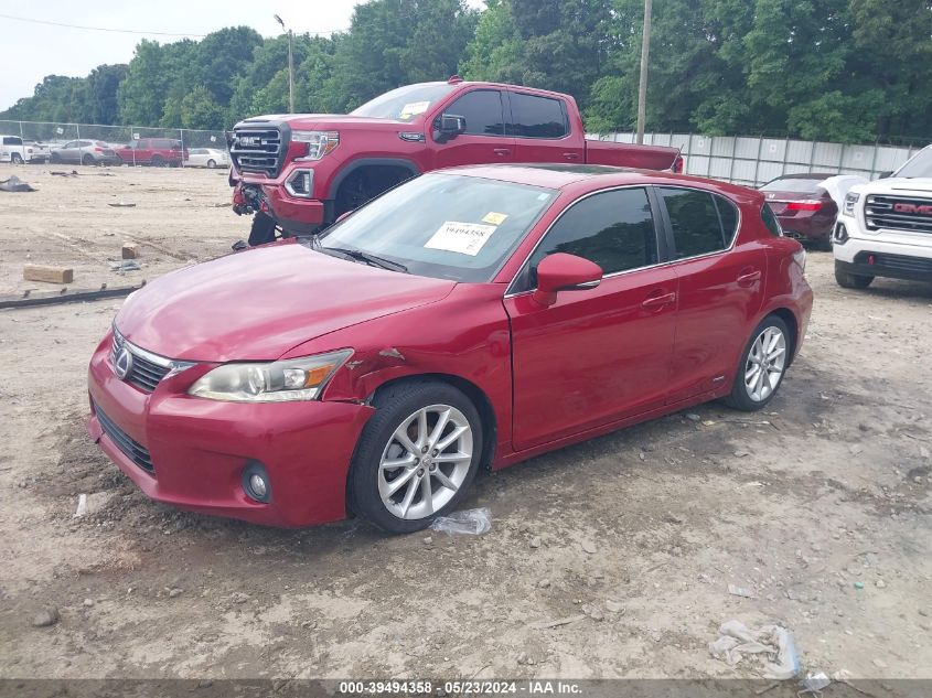 2011 Lexus Ct 200H Premium VIN: JTHKD5BH5B2028377 Lot: 39494358