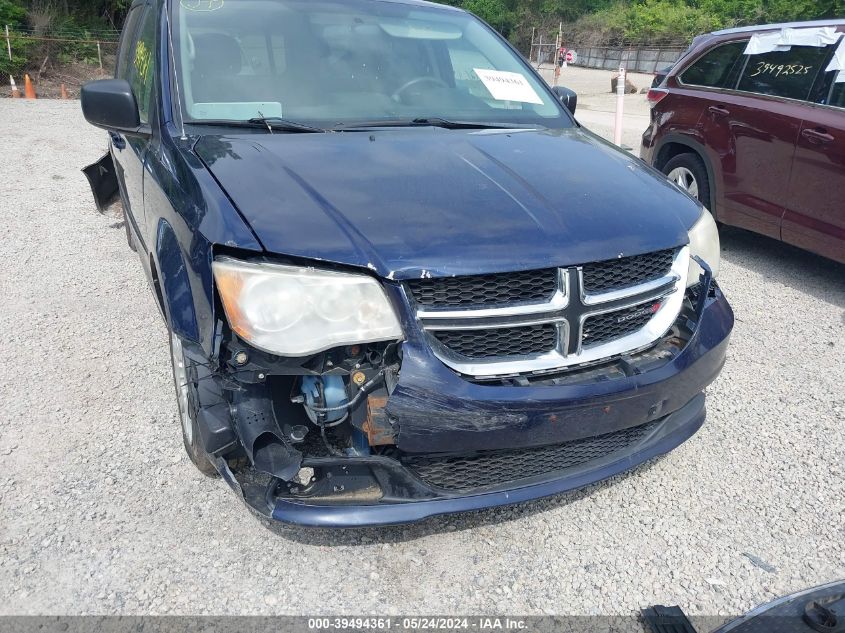 2013 Dodge Grand Caravan Se/Sxt VIN: 2C4RDGBG2DR502051 Lot: 39494361